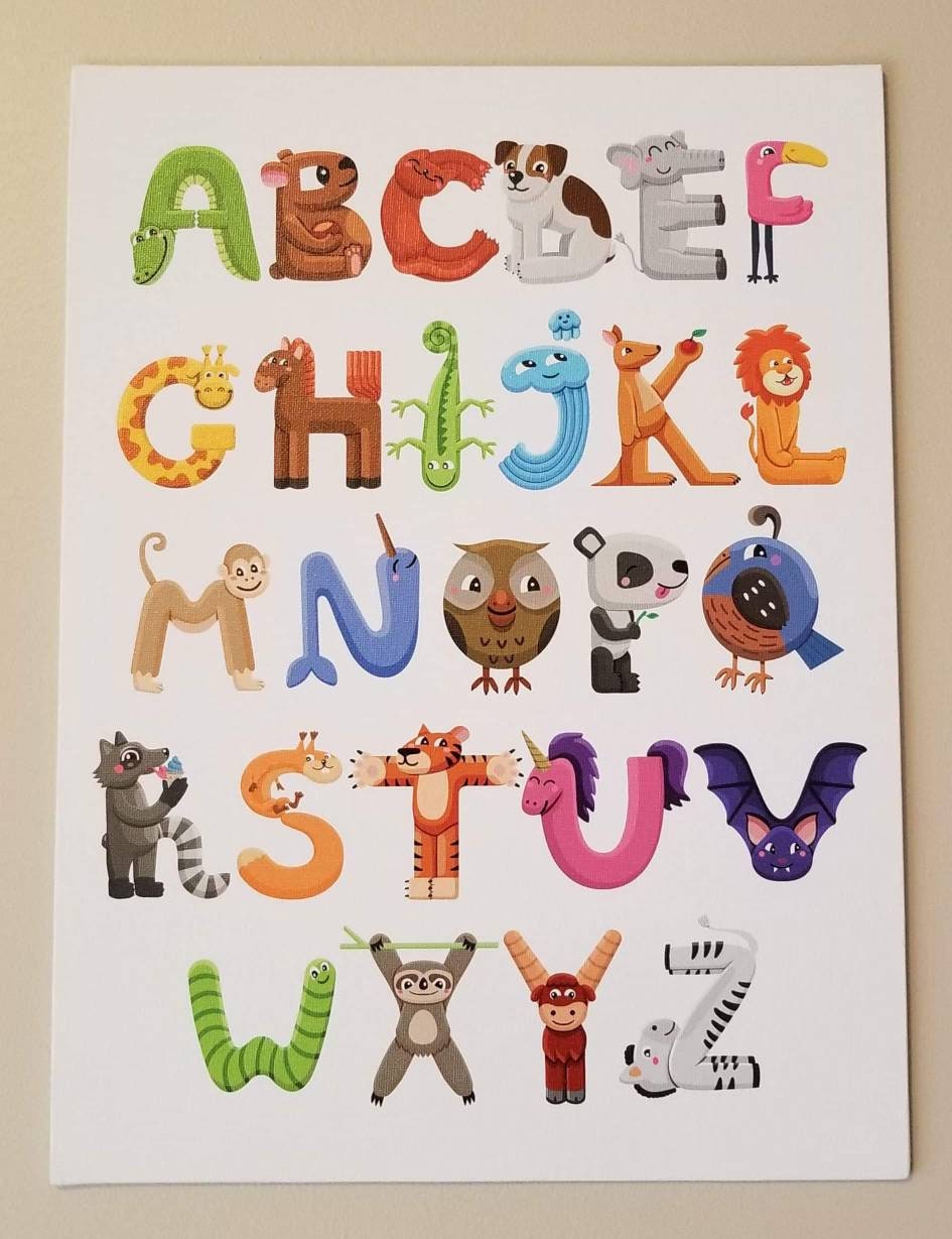 Alphabet Animal Letters Printable - Printable Word Searches