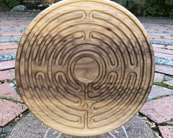 Santa Rosa Finger Labyrinth©, Wooden labyrinth, finger labyrinth, meditation assistant, wood labyrinth, Fathers Day Gift, Teacher Gift,