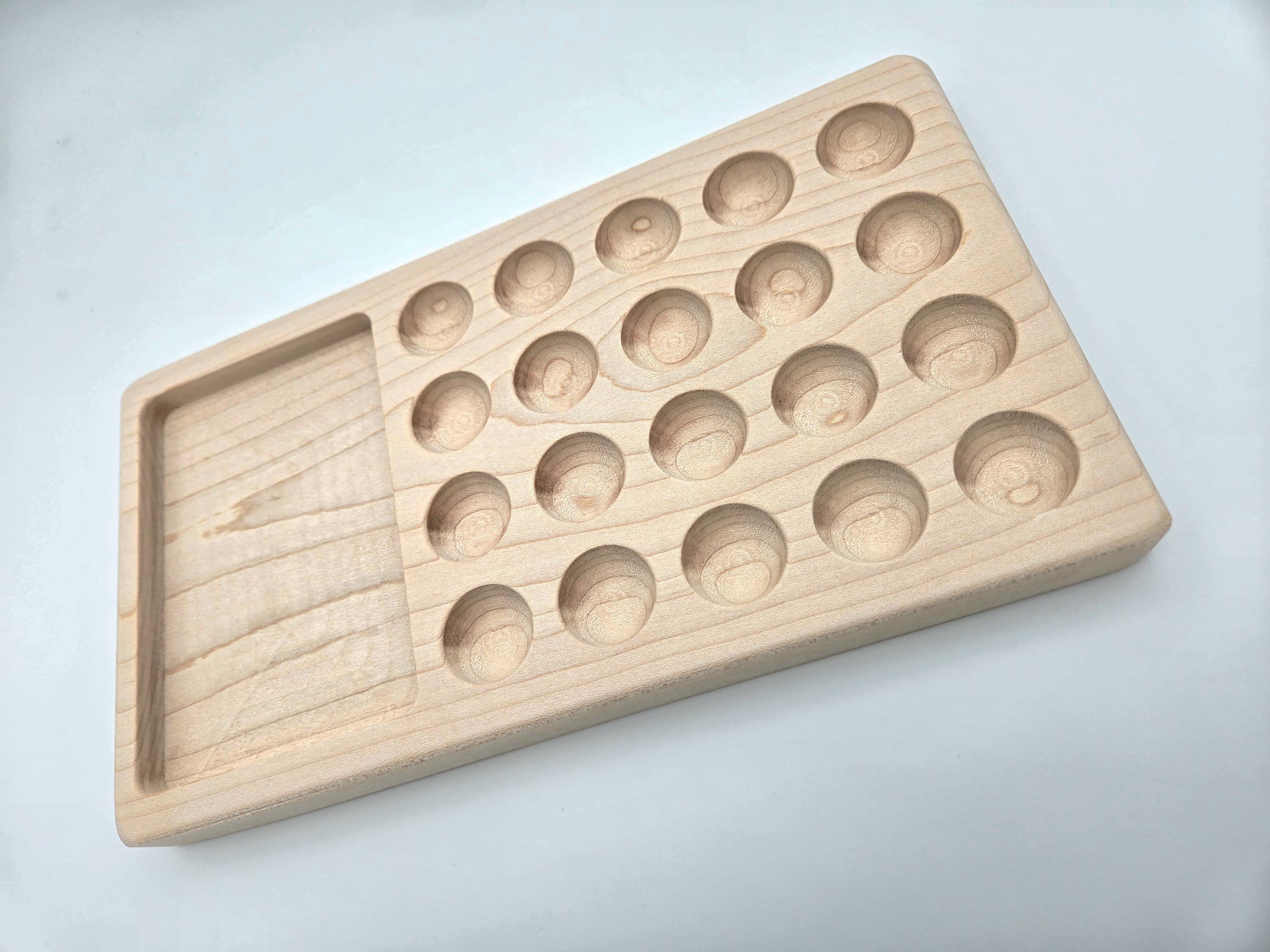 montessori 20 frame with counting space, homeschool learning tool for learning to count, sensory play learning, homeschool curriculum