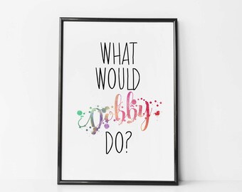 Dobby Is A Free Elf Quote Dobby Watercolor Dobby House Elf Etsy
