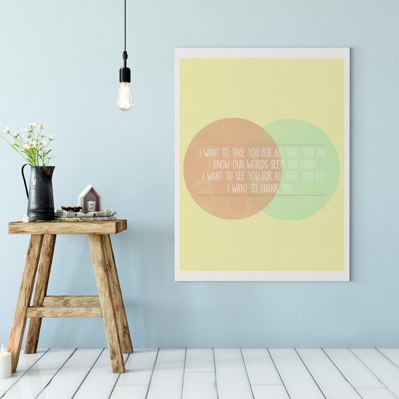 My Morning Jacket Lyrics Print / Blanket Thank You Too Etsy