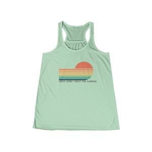 Once more I beat the Sunrise - Chilly Water, Widespread Panic - Retro Design/Women Tank