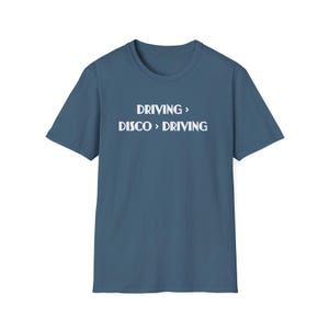Driving&gt;Disco&gt;Driving, Unisex Softstyle T-Shirt, Widespread Panic, Free Shipping