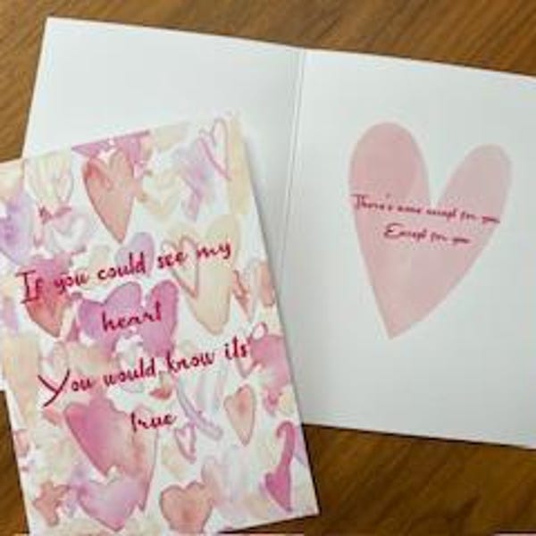 Grateful Dead Lyric Greeting Card – Music Lover Gift, Deadhead Card, Jam Band Inspired Stationery -Reuban and Cherise