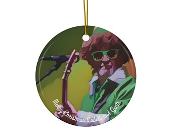 Widespread Panic JB Elf Christmas Ornament    Merry Christmas, Ladies and Gents