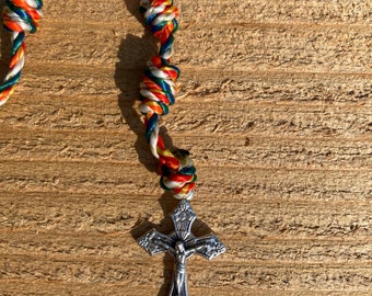 Our Lady of Guadalupe Hand-Knotted Rosary