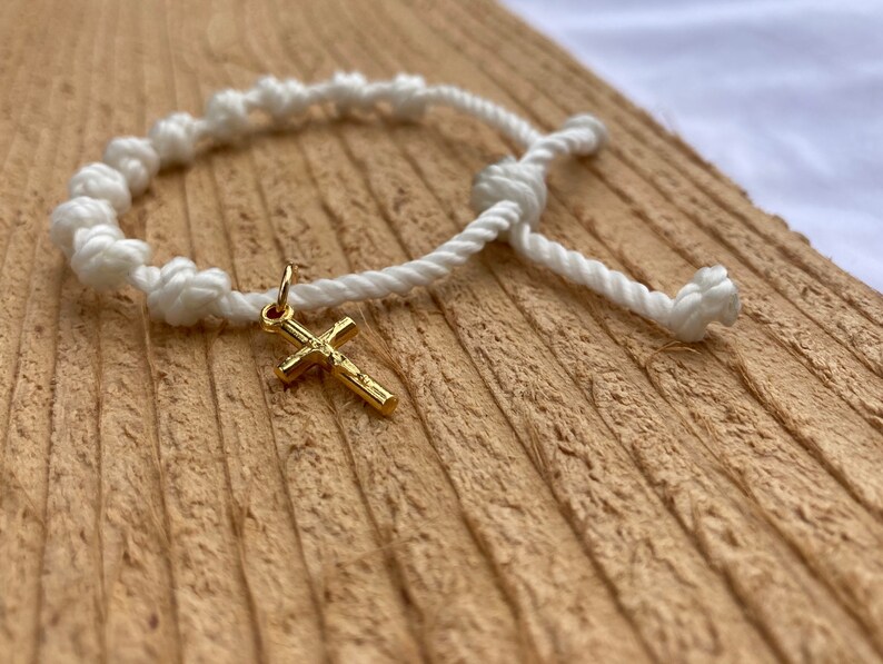 Hand Knotted Rosary Bracelet - Etsy