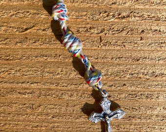 Year Of Mercy Hand Knotted Rosary