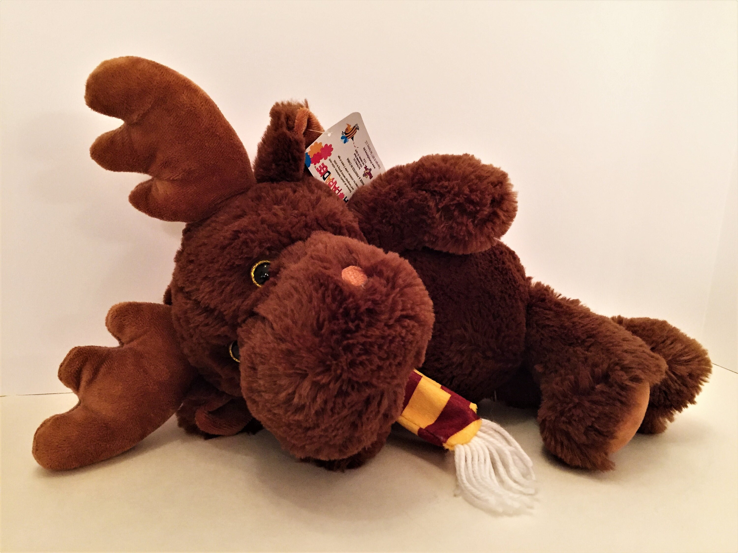 Plush Merlin Moose, Plush Animal, Plush Moose, Stuffed Animals, Soft ...