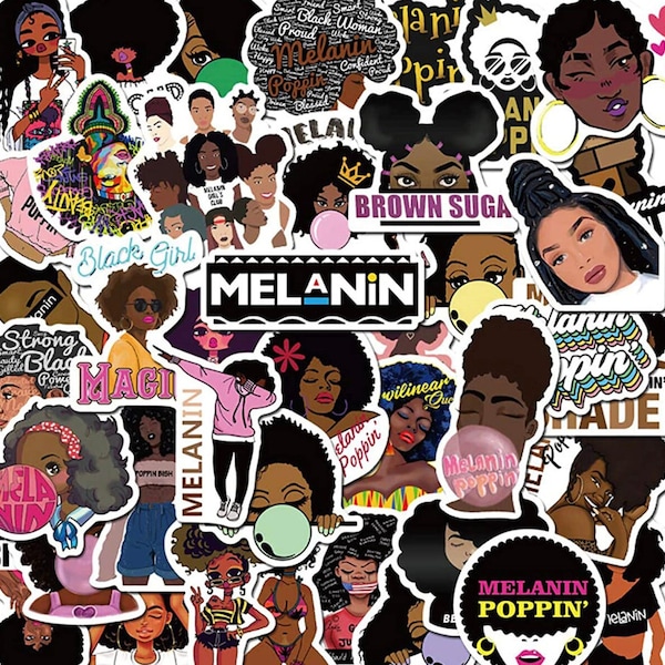 Melanin Poppin - Etsy