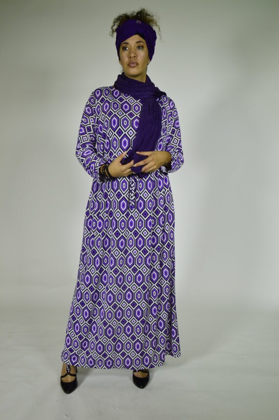 dolman sleeve maxi dress (Women) Neck Dolman Sleeves Print Maxi Dress Pink & Green Boho Dolman