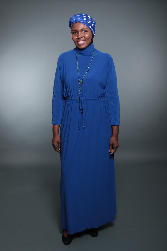 Imani Turtleneck Maxi Dress Turtleneck Maxi Dress Turtleneck Etsy