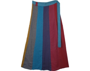 wrap around maxi skirts