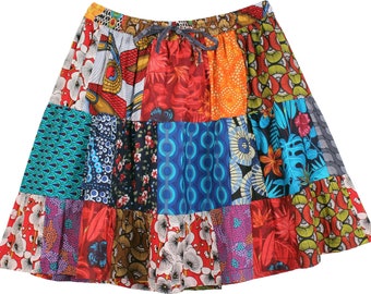 boho skirts short