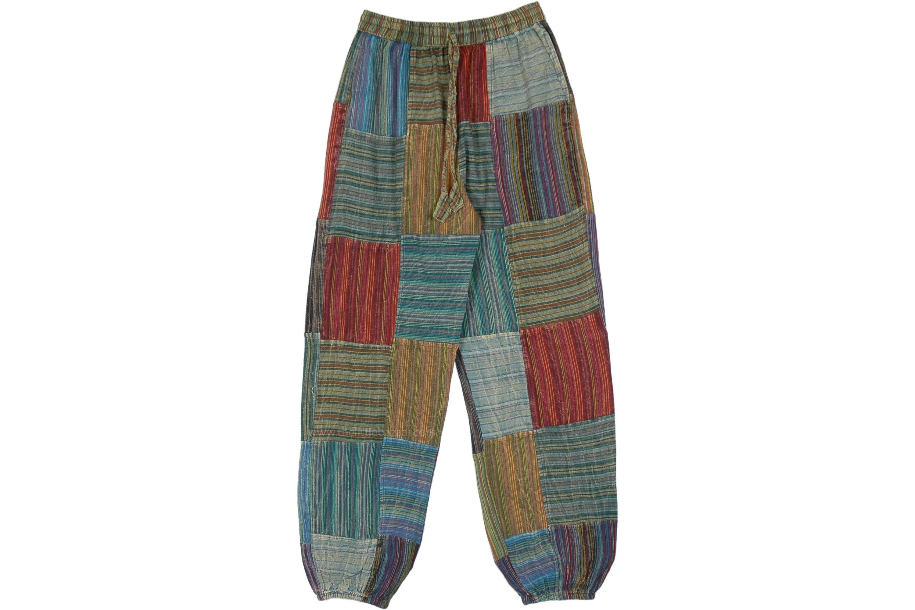 ➡ Comprar Pantalón Bombacho de Rayas Hippie al mejor Precio