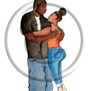 Young Black Love (Print Poster)