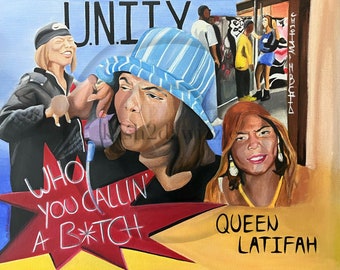 Queen Latifah (UNITY) Collage