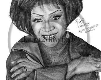 Patti Labelle Drawing (Print/Poster)