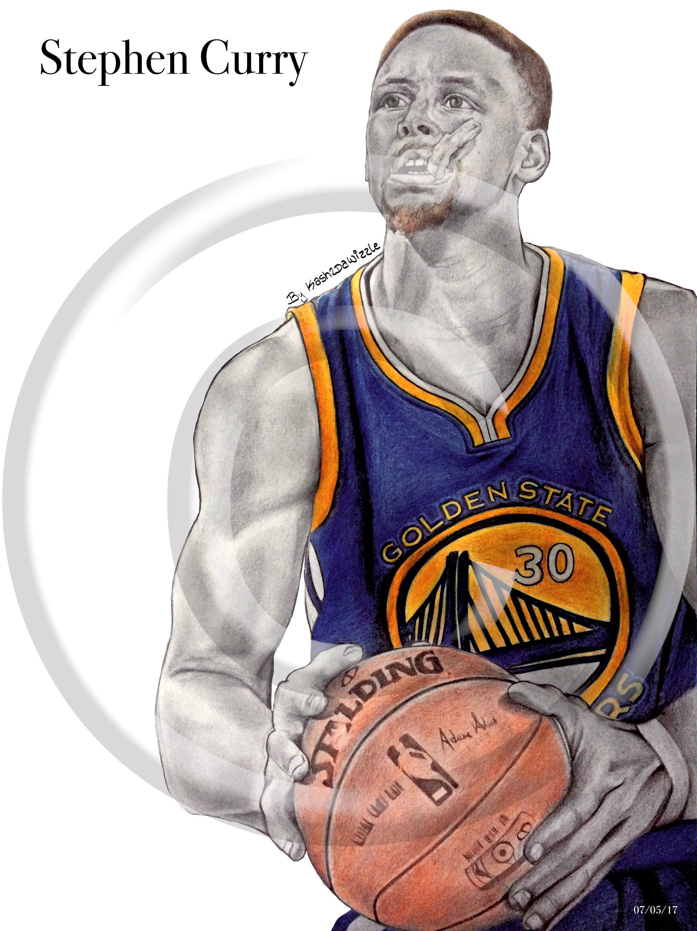 basketball player drawing