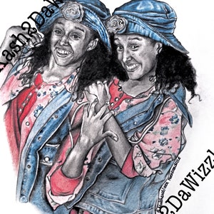 Tia & Tamera in &quot;Sister Sister&quot; #Drawing
