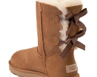 ugg boots bailey button chestnut