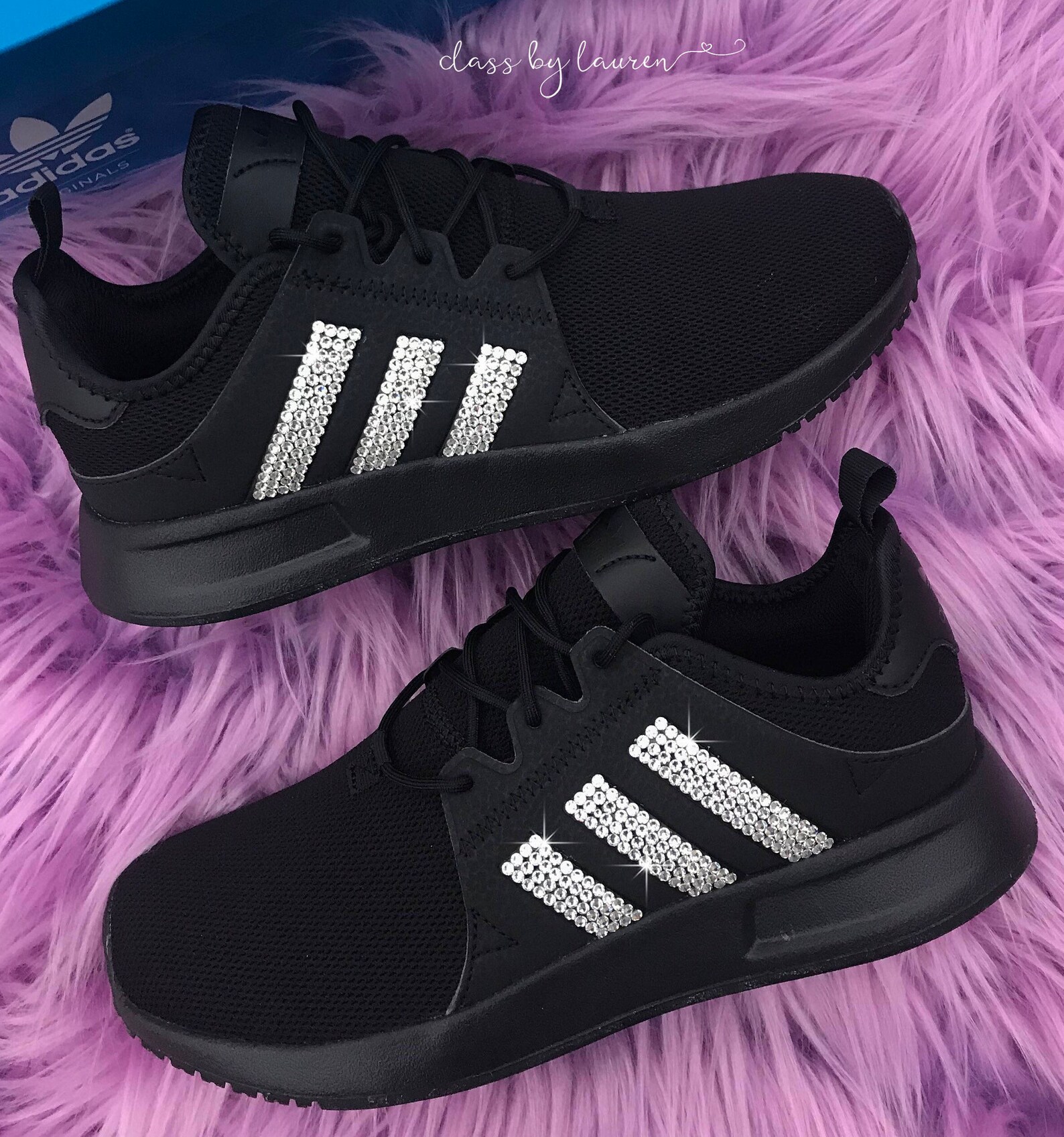 Swarovski Adidas Originals XPLR Girls Womens Crystals | Etsy