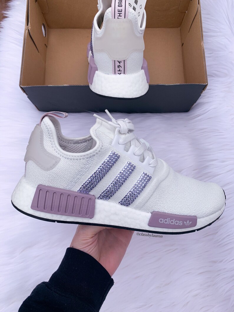 Swarovski Adidas Lavender NMD | Etsy