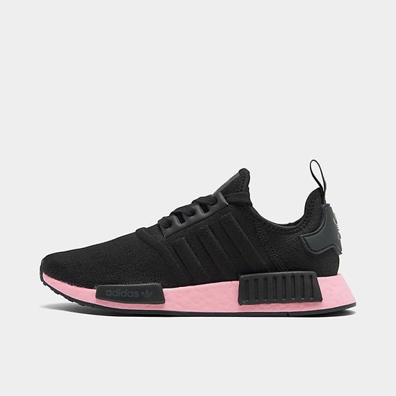 nmd black with pink