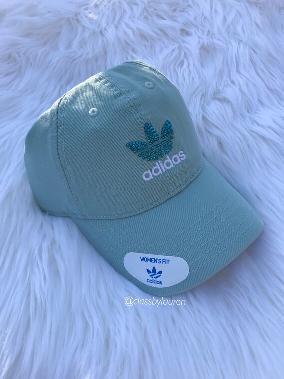 mint green adidas hat