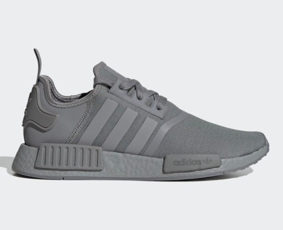 all grey nmds