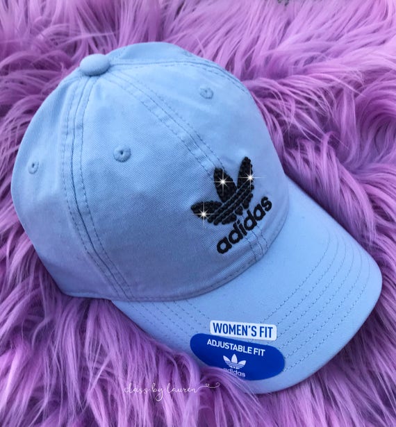 baby blue adidas hat