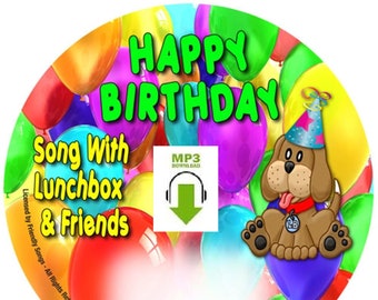 MP3 Download -- Friendly Songs -- Happy Birthday Song! -- Personalized Children Music