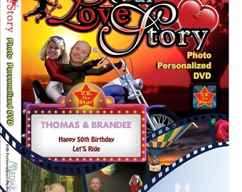 Mail - Mediak Love Story For 2 People - Photo Personalized DVD & MP4