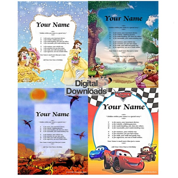 Name Poem - Etsy