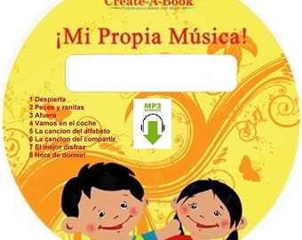 Descarga digital MP3 - Crea un libro de socios personalizado - Mi Propia Música