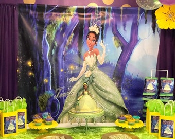 Tiana Backdrop Etsy