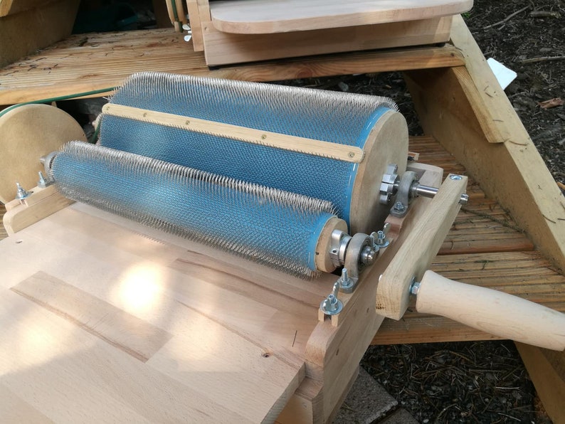 Kardierer Carding Machine drum Card XXL extra Wide Etsy