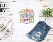 White Claw Shirt, Beer Can Shirt, Engagement Shirt, Summer Shirt, Boat Shirt, River Shirt, Day Drinking Shirt, Beer Succulent Shirt