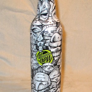 Mountain Dew Aluminum Bottle Vintage Metal Collectible ...