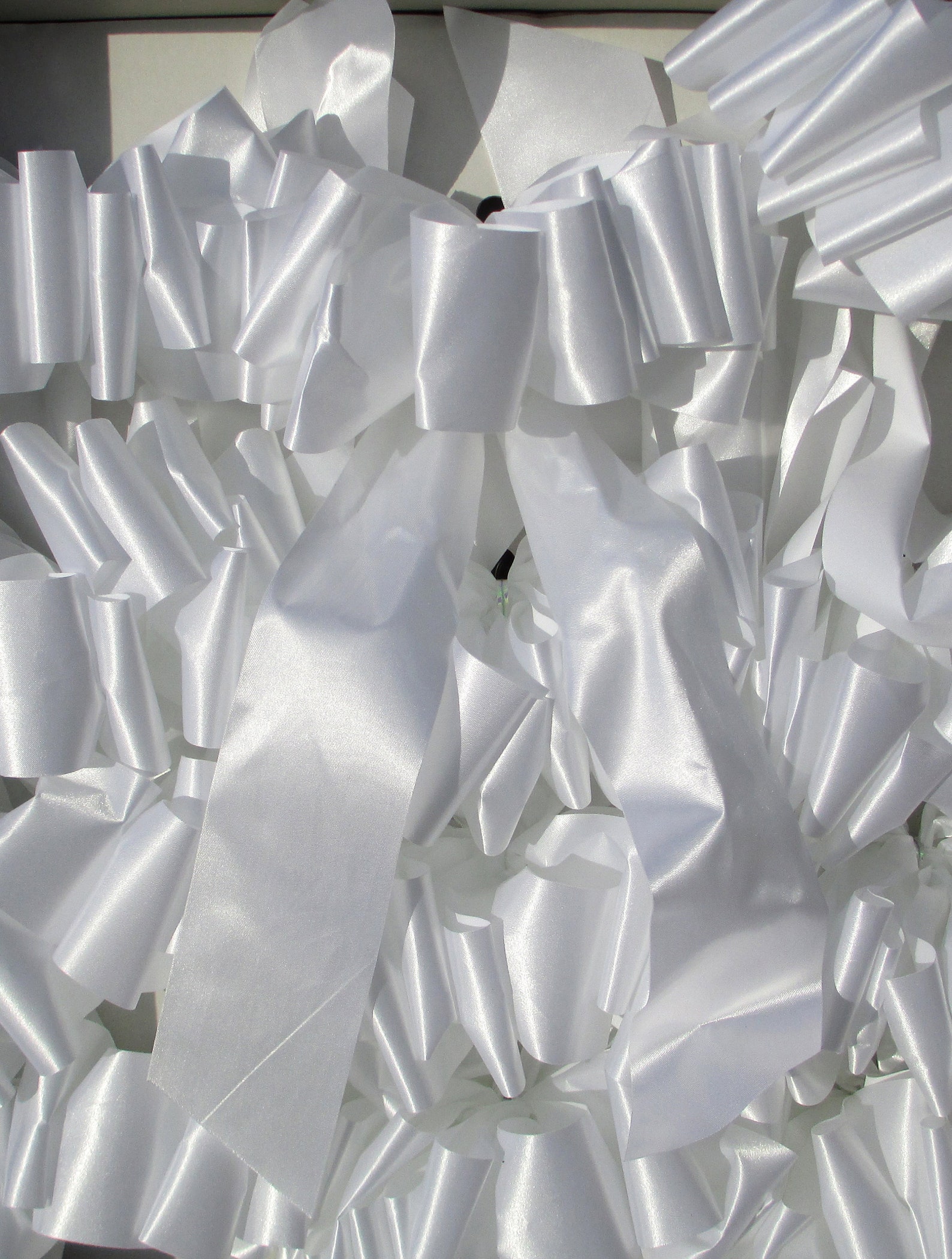 Wedding Church Bow Decoration 12 Pew Chair Ribbon Bows White - Etsy