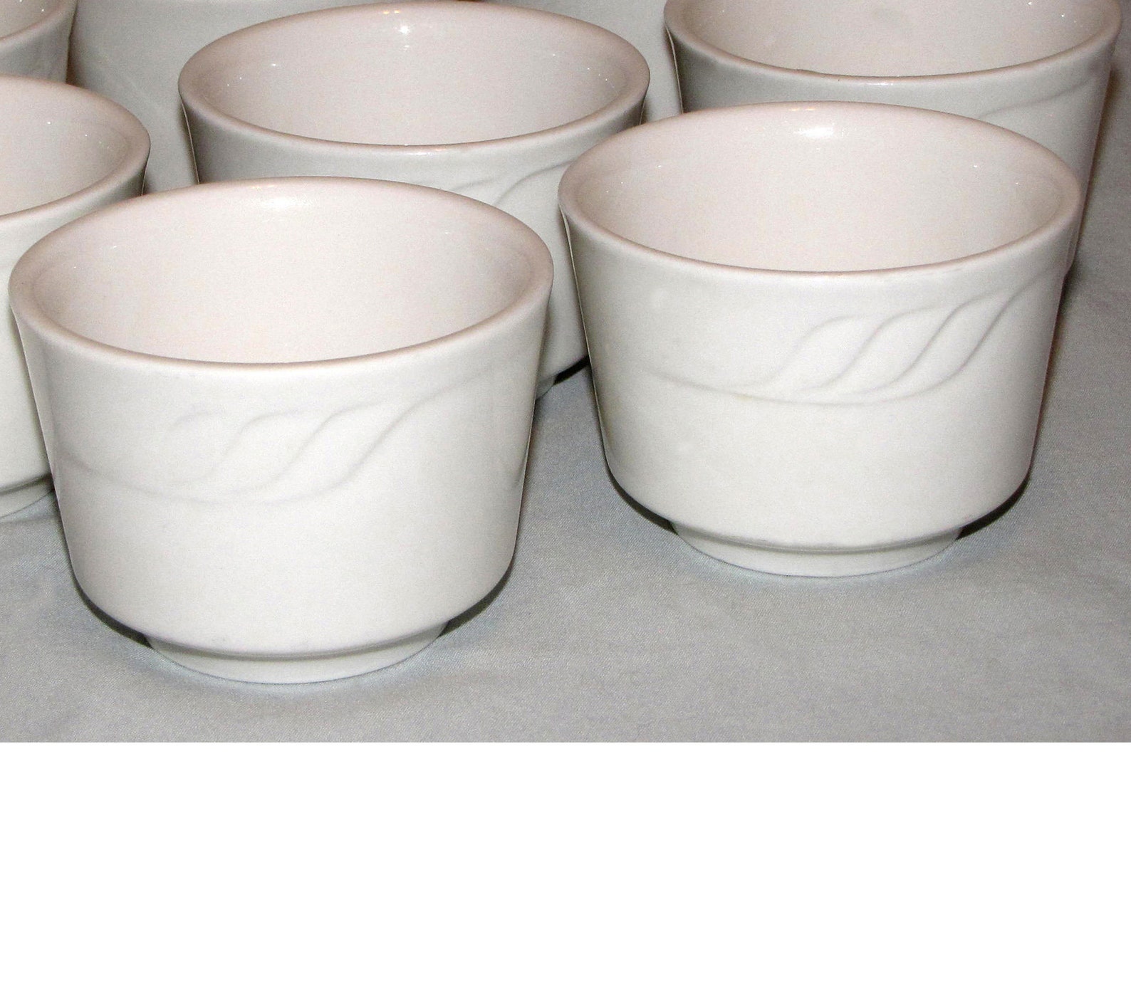 16 Vertex China Bouillon Cups Bowls Restaurant Ware Sausalito Etsy