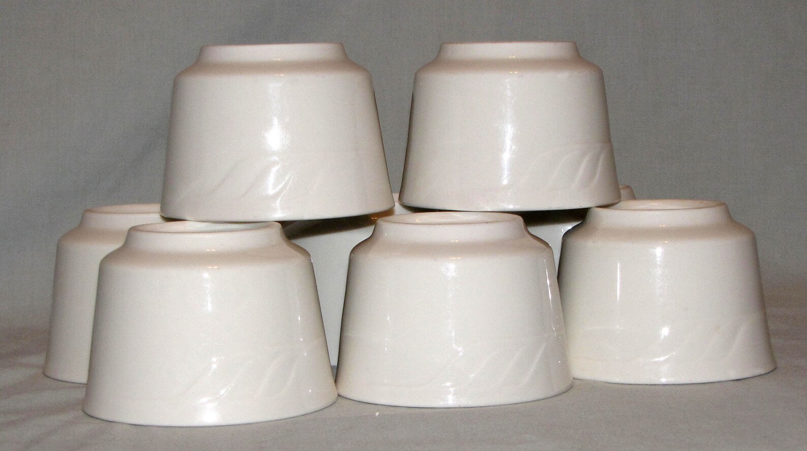 16 Vertex China Bouillon Cups Bowls Restaurant Ware Sausalito Etsy