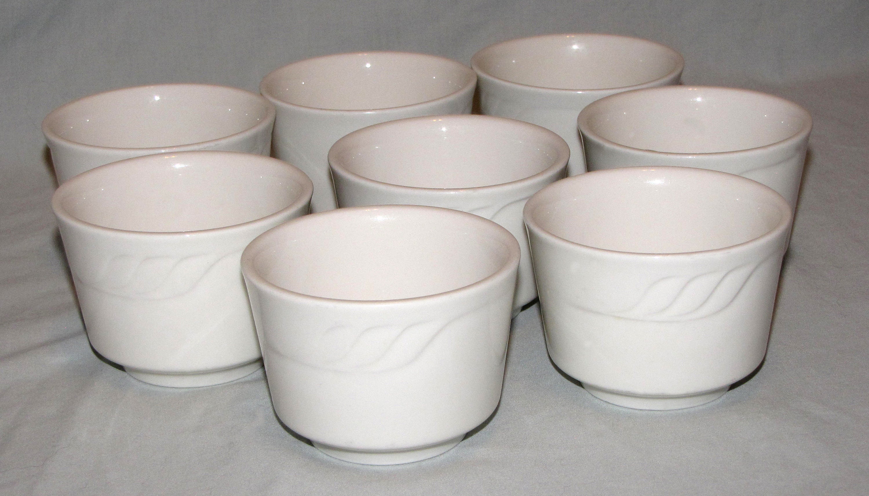 16 Vertex China Bouillon Cups Bowls Restaurant Ware Sausalito Etsy