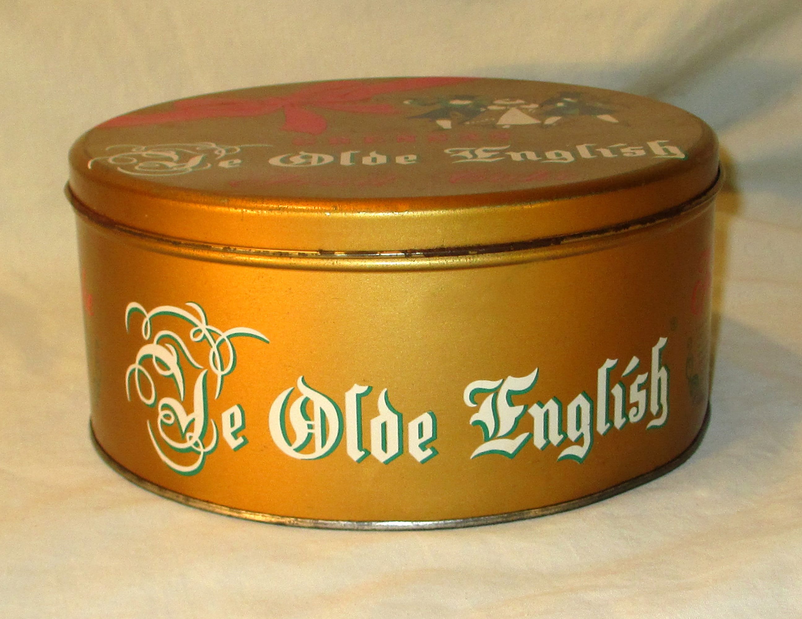Collectible Tin Grennan Ye Olde English Fruit Cake 1950s Etsy