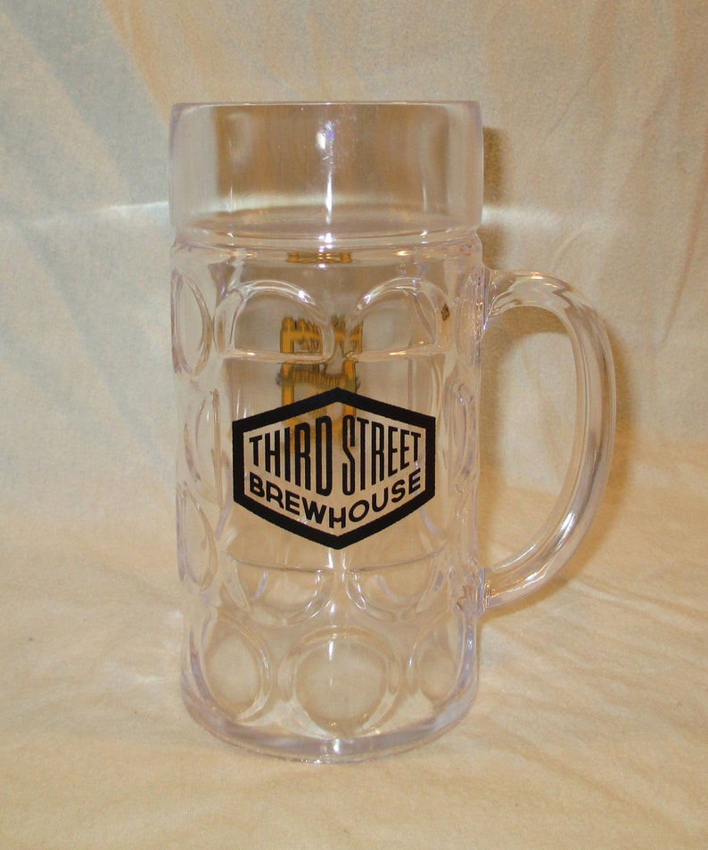 Oktoberfest Beer Mug Stein Third Street Brewhouse Barware Minnesota Liter Quart Etsy