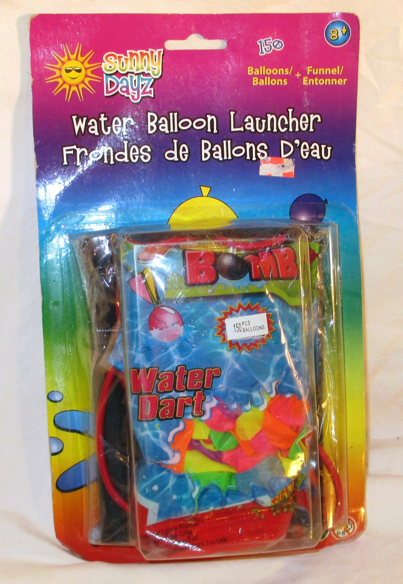 Water Balloon Launcher Slingshot Includes 150 Balloons and Etsy