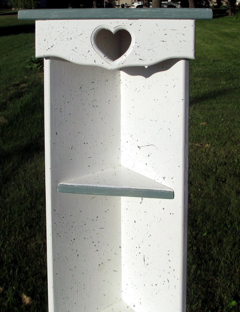 Vintage Corner Shelf Knick Knacks Handmade Wood 5 Tier Etsy