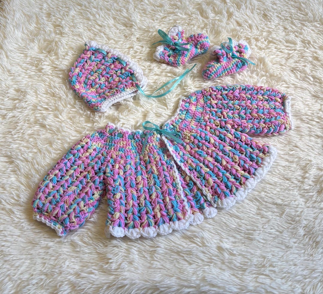Elia Cherry Baby Sweater Set main image 1