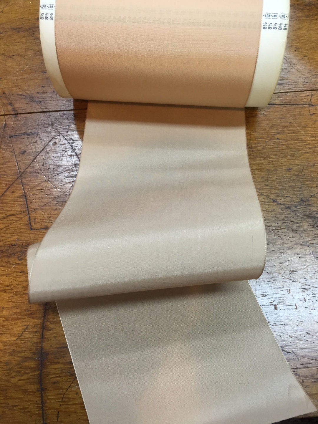 Vintage, 5 Inch Taffeta Ribbon, Beige, Sold by the Yard - Etsy