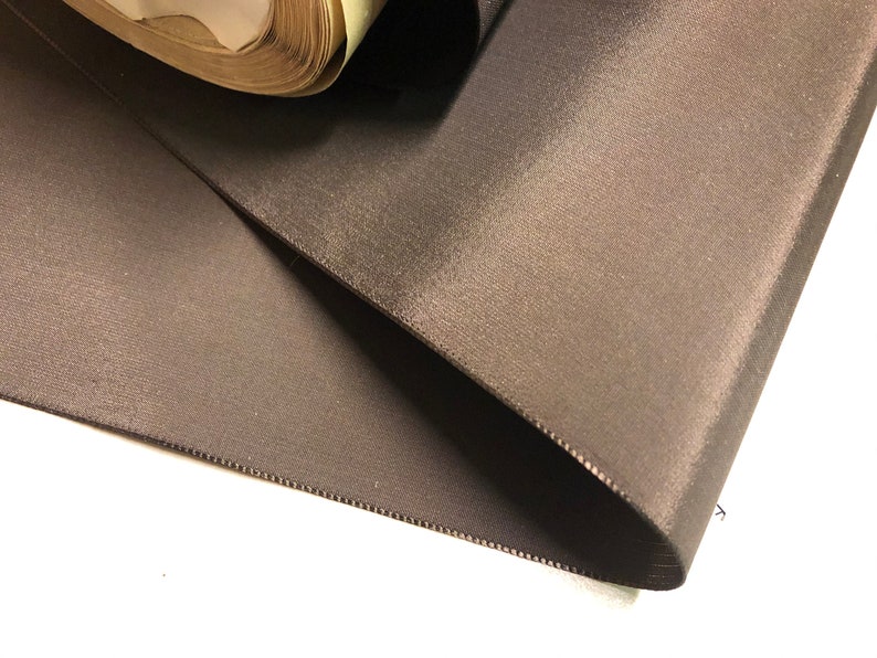 Swiss Brown 100/% Rayon 5 18 inches wide Vintage Taffeta Ribbon Price is per Yard
